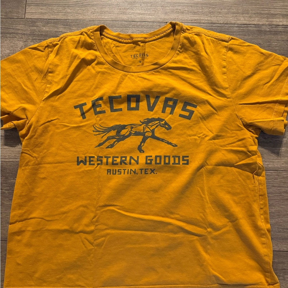 Tecovas Women’s Mustard Yellow Graphic Tee